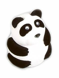 KR0109 Dárková krabička semiš - panda
