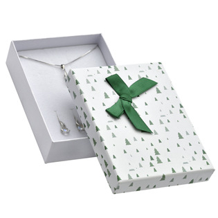 KR0558 Vánoční dárková krabička na soupravu šperků
