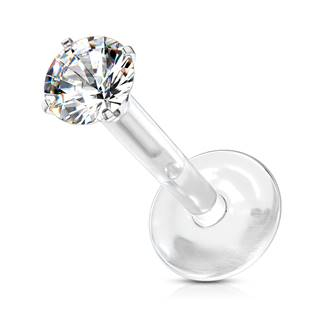 LB0028C-120603 BioFlex piercing do brady, 3 mm zirkon