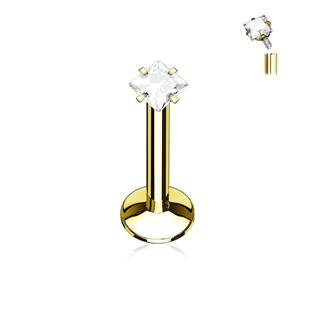 LB01083GD-1208 Piercing do brady zlacený