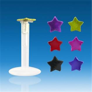 LB01131-G Piercing do brady - hvězda