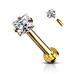 LB1093GD-1206 Piercing do brady labreta / cartilge