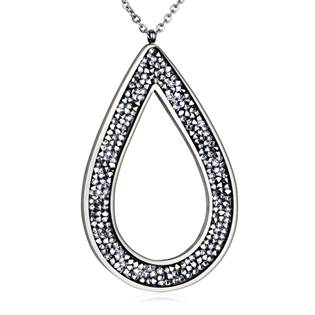 LV5003-CAL Ocelový náhrdelník s krystaly Crystals from Swarovski®, CRYSTAL CAL