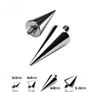 MD01024-33 Microdermal - ozdobná část špička 3x3 mm