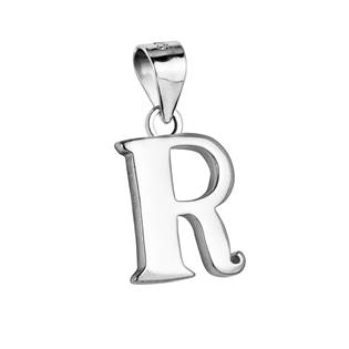 NB-4083-R Stříbrný přívěšek - písmeno "R"