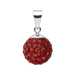 NBS002-SI Stříbrný přívěšek s krystaly Crystals from Swarovski® Siam