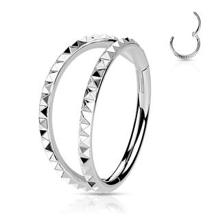 NS0051ST-1210 Kruh - helix / cartilage / tragus piercing