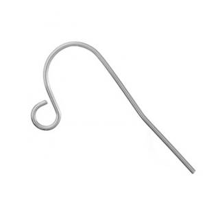 OK1011-1421 Ocelové náušnicové zapínání otevřené - afro háček 14x21mm
