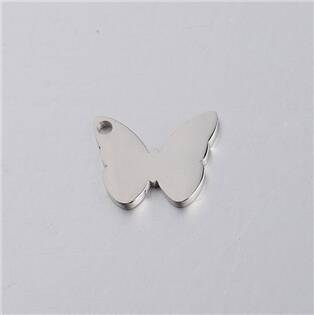 OK1384-ST Ocelový přívěšek - motýlek