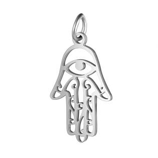 OK1411-ST Ocelový přívěšek hamsa