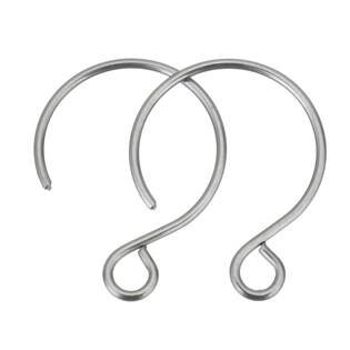 OK1428 Ocelové náušnicové zapínání - háček 14 x 19 mm - 1 kus