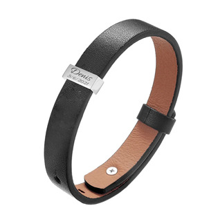 OPA214 Personalizovaný pánský kožený náramek