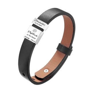 OPA217 Personalizovaný pánský kožený náramek