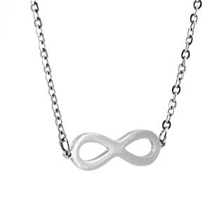 OPD0167 Ocelový náhrdelník nekonečno - infinity