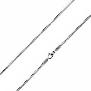 OPE1007-015-60 Ocelový řetízek čtvercový, tl. 1,5 mm