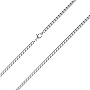 OPE1092-040-50 Ocelový řetízek, šíře 4 mm