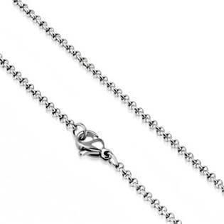 OPE1215-020-65 Ocelový řetízek, tl. 2 mm