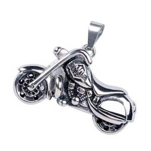 OPP1196 Ocelový přívěšek - motorka Harley