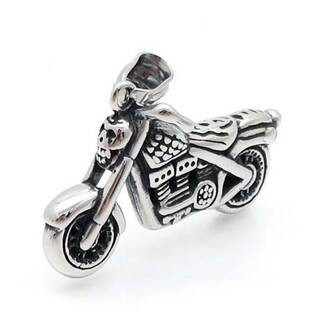 OPP1894 Ocelový přívěšek - motorka