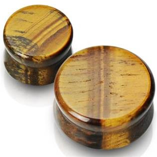 PL01011-22 Plug do ucha z tygřího oka