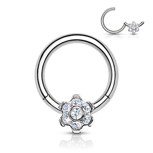 TIT1118-ST Segment kruh - septum piercing TITAN