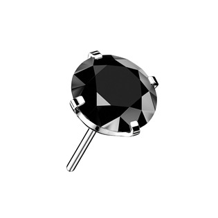 TIT1148K-030 Kamínek k PUSH IN piercingu TITAN