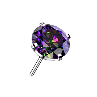 TIT1148VM-020 Kamínek k PUSH IN piercingu TITAN