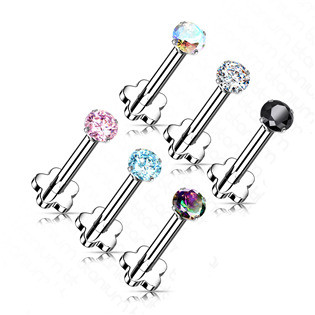 TIT1170-K PUSH IN piercing do brady / ucha TITAN 1,2 x 8 mm