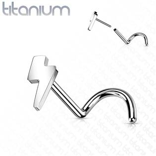 TIT1181 PUSH IN piercing do nosu TITAN, 0,8 x 6 mm