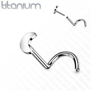 TIT1182 PUSH IN piercing do nosu TITAN, 0,8 x 6 mm