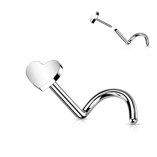 TIT1183 PUSH IN piercing do nosu TITAN, 0,8 x 6 mm