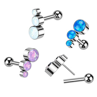 TIT1270-OP38 PUSH IN cartilage piercing do ucha TITAN