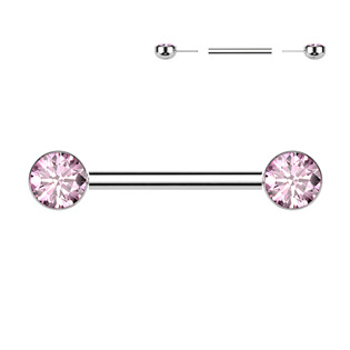 TIT1406-P Piercing do bradavky TITAN - PUSH IN