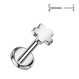 TIT1529-1006 Piercing do brady - PUSH IN labreta titan, 1,0 x 6 mm