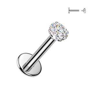 TM042-12083 Piercing do brady - labreta TITAN Moissanit 0.11ct (3mm)