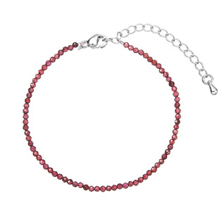 EG3520 Náramek s pravými garnet kameny