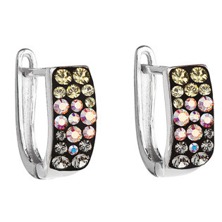 EG2009-MN Stříbrné náušnice s krystaly Swarovski