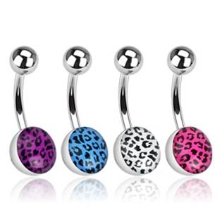 BS01049-A Piercing do pupíku - tygrovaný