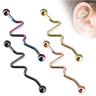 ID01029-GD Industrial piercing 1,6 x 38 mm