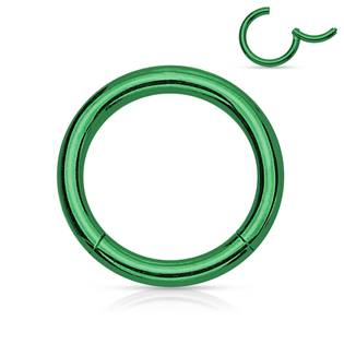 K01039G-1208 Piercing segment kruh - zelený