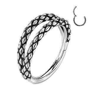 K01070ST-1208 Piercing kruh segment dvojitý
