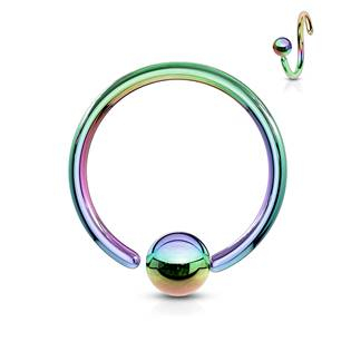 K1002W-10083 Piercing - kruh duhový