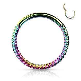 K1042W-1008 Piercing segment kruh vroubkovaný, 1,0 x 8 mm