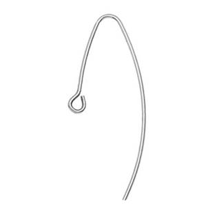 KST1014 Stříbrné náušnicové zapínání otevřené - dámský patent Ag 925/1000 - 1 kus