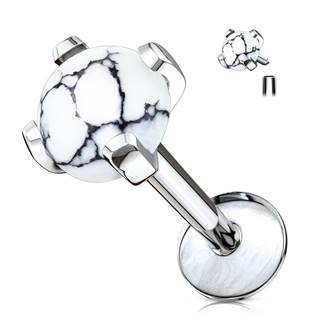 LB0002-HW Labreta / piercing do brady, Howlit