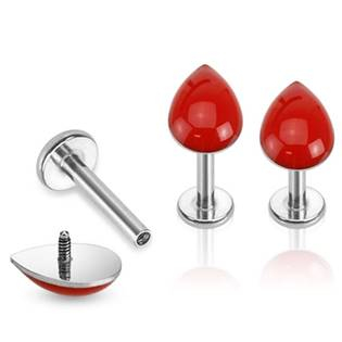 LB1023-1206 Piercing do brady - labreta - kapka krve