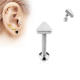 LB1027ST-1206 Piercing do brady - labreta 1,2 x 6 mm, trojúhelník