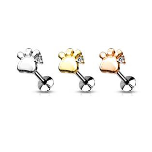 LB1087-GDC Piercing do brady - tlapka 1,2 x 8 mm