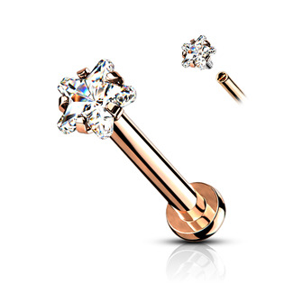 LB1094RD-1208 Piercing do brady labreta / cartilge
