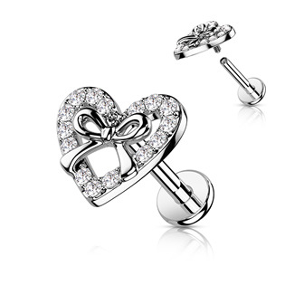 LB1112ST-1208 Piercing do brady se zirkony